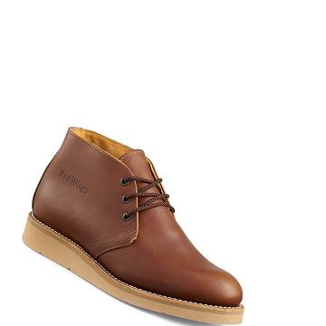Bottes Chukka Red Wing Traction Tred Soft Embout Homme Marron | FR24GSO