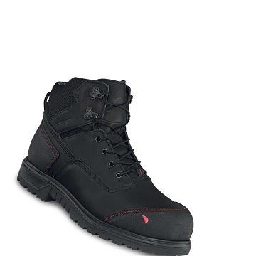 Bottes De Sécurité Red Wing Brnr XP 6-inch Imperméables Homme Noir | FR30OKI