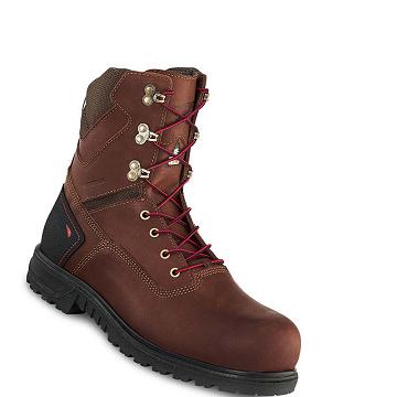Bottes De Sécurité Red Wing Brnr XP 8-inch Imperméables CSA Homme Bordeaux | FR34TCE