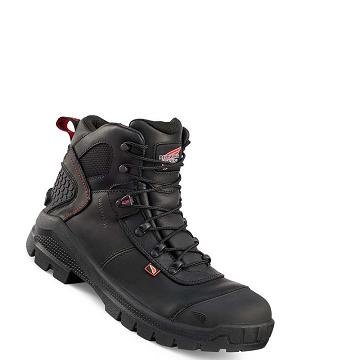 Bottes De Sécurité Red Wing Crv™ 6-inch Imperméables Homme Noir | FR340AHK