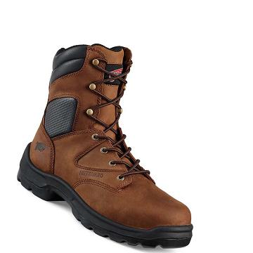 Bottes De Sécurité Red Wing FlexBond 8-inch Sécurité Embout Metguard Homme Marron | FR321RVD