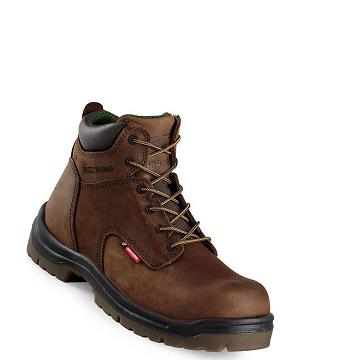 Bottes De Sécurité Red Wing King Embout® 8-inch Homme Marron | FR275BEX