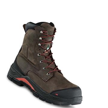 Bottes De Sécurité Red Wing King Embout® ADC 8-inch Insulated, Imperméables CSA Homme Vert Olive | FR322EBC
