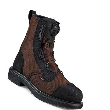 Bottes De Sécurité Red Wing MaxBond 8-inch BOA® Homme Marron | FR336GSO
