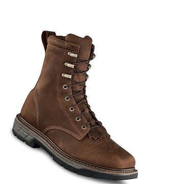 Bottes De Sécurité Red Wing Rio Flex 8-inch Imperméables Homme Marron | FR343ILH