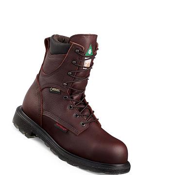 Bottes De Sécurité Red Wing SuperSole® 2.0 8-inch Insulated, Imperméables CSA Homme Bordeaux | FR287SGL