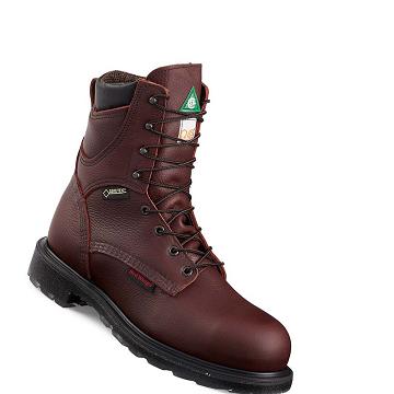 Bottes De Sécurité Red Wing SuperSole® 2.0 8-inch Imperméables CSA Homme Bordeaux | FR28AHK