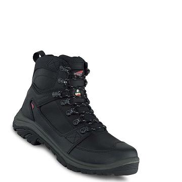 Bottes De Sécurité Red Wing Tradesman 6-inch Side-Zip, Imperméables, CSA Homme Noir | FR313SGL