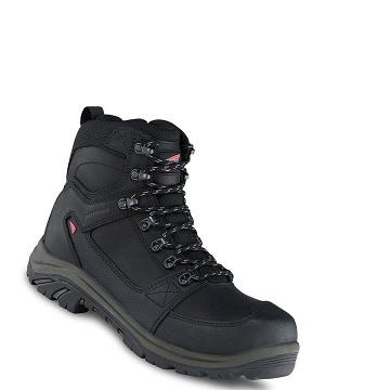 Bottes De Sécurité Red Wing Tradesman 6-inch Side-Zip Imperméables Homme Bleu Marine | FR317ILH