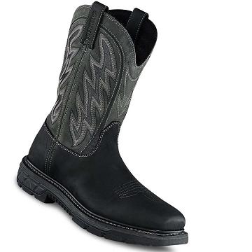 Bottes Imperméables Red Wing 11-inch Imperméables, Sécurité Embout Pull-On Homme Noir | FR4OKI