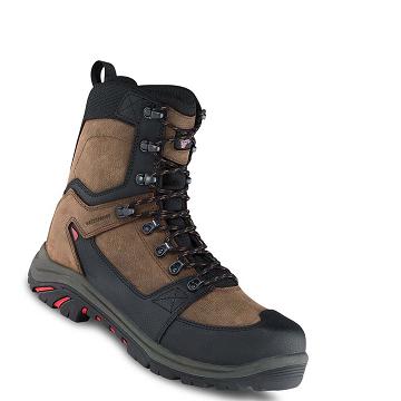 Bottes Imperméables Red Wing 8-inch Insulated, Sécurité Embout Homme Marron | FR403MQZ