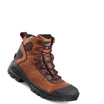 Bottes Imperméables Red Wing Crv™ 6-inch Sécurité Embout Homme Marron | FR49HAP