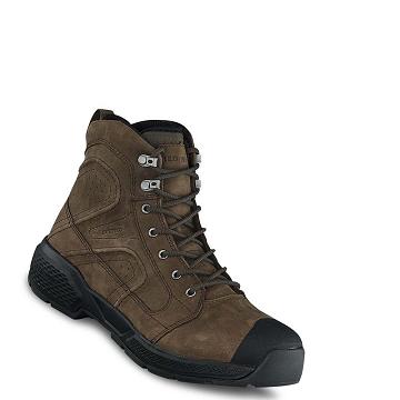 Bottes Imperméables Red Wing Exos Lite 6-inch Soft Embout Homme Marron | FR44XYU
