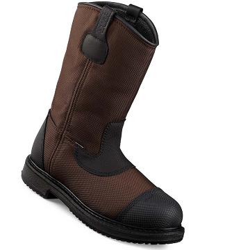 Bottes Red Wing MaxBond 12-inch Imperméables Sécurité Embout Pull On Homme Cafe | FR235SGL