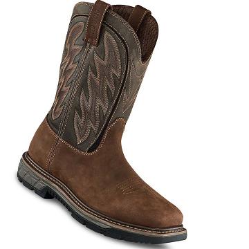 Bottes Red Wing Rio Flex 11-inch Imperméables, Sécurité Embout Pull On Homme Marron | FR239ILH