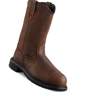 Bottes Red Wing SuperSole® 11-inch Imperméables Sécurité Embout Metguard Pull On Homme Cafe | FR230JPQ
