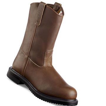 Bottes Red Wing SuperSole® 11-inch Sécurité Embout Pull On Homme Cafe | FR231HAP