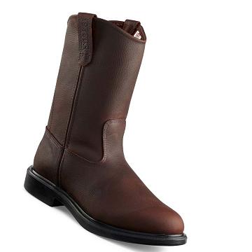 Bottes de Travail Red Wing SuperSole® 11-inch Soft Embout Pull-On Homme Cafe | FR83ILH