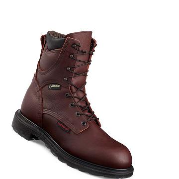 Bottes de Travail Red Wing SuperSole® 2.0 8-inch Insulated, Imperméables Soft Embout Homme Bordeaux | FR6UZG
