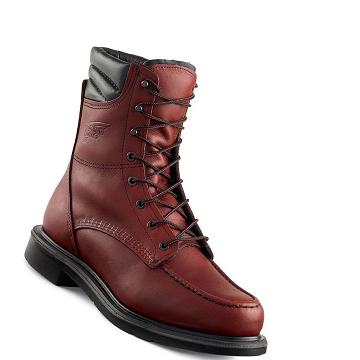 Bottes de Travail Red Wing SuperSole® 8-inch CSA Soft Embout Homme Bordeaux | FR84UZG