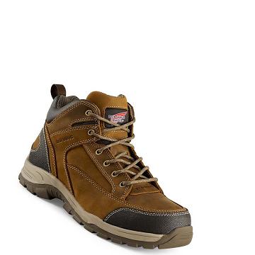 Bottes de Travail Red Wing TruHiker 5-inch Soft Embout Hiker Homme Marron | FR88EBC