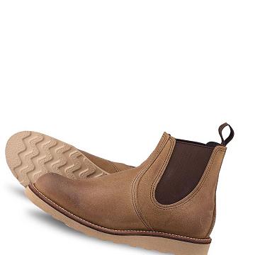 Bottines Chelsea Red Wing Classiche Heritage 6-inch in Muleskinner Cuir Homme Marron | FR242TCE