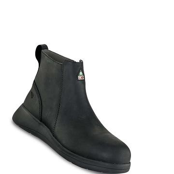 Chaussures Red Wing CSA 5-inch Sécurité Embout Slip-On Femme Noir | FR105SGL