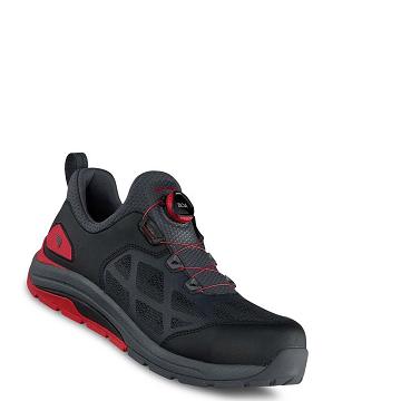 Chaussures Red Wing CoolTech™ Athletics Sécurité Embout Travail Homme Noir Rouge | FR177KOR