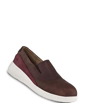 Chaussures Sécurité Red Wing Zero-G Lite Sécurité Embout Slip-On Travail Femme Bordeaux | FR11WNB
